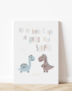 Placa Decorativa - Ter Irmãos Dino