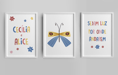 Quadro Para Quarto de Irmãs - Sejam Luz - comprar online