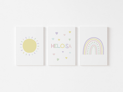 Conjunto Placas Decorativas - Heloisa