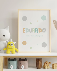 Quadro Infantil Significado Do Nome - Eduardo