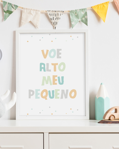 Quadro Infantil - Voe Alto Meu Pequeno - comprar online