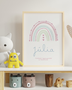 Quadro Infantil Significado Do Nome - Julia