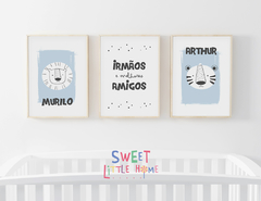 Quadro Personalizado Irmãos Murilo e Arthur
