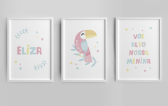 Quadro Quarto Infantil Tucano - Eliza - comprar online