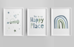 Quadro Infantil Personalizado - This Is My Happy Place 2 - comprar online