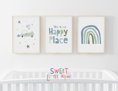 Quadro Infantil Personalizado - This Is My Happy Place 2