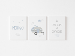 Placas Decorativas Personalizadas - Matteo
