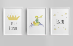 Quadro Infantil Personalizado - O Pequeno Principe - comprar online