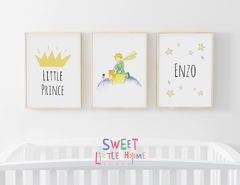 Quadro Infantil Personalizado - O Pequeno Principe