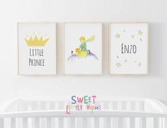 Quadro Infantil Personalizado - O Pequeno Principe