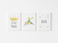Placas Decorativas Personalizadas - O Pequeno Principe