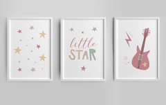 Quadro Infantil Personalizado - Little Star
