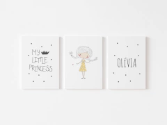Placas Decorativas Personalizadas - Olivia