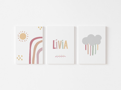 Placas Decorativas Personalizadas - Livia