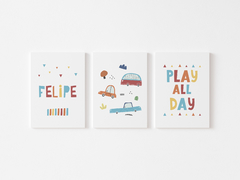 Placas Decorativas Personalizadas - Felipe