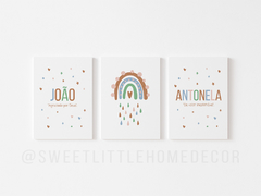 Placas Decorativas Personalizadas - João e Antonela