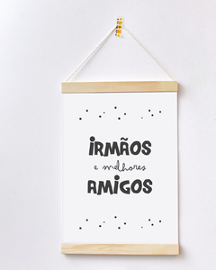 Flâmula Decorativa - Irmão e Melhores Amigos - comprar online