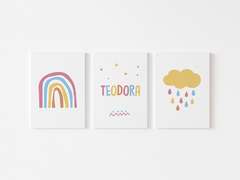 Placas Decorativas Personalizadas - Teodora
