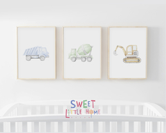 Conj. Quadro Infantil - Caminhão