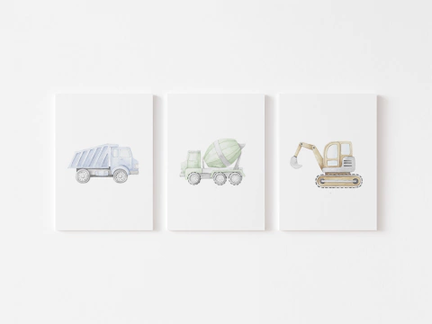 Placas Decorativas Personalizadas - Caminhão