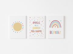 Placas Decorativas Personalizadas - Aquele Que Te Guarda