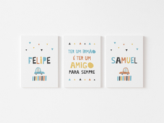 Placas Decorativas Personalizadas - ter Um Irmão