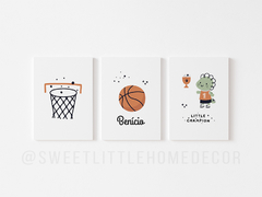 Quadrinhos Infantil Mdf - Basquete Benicio