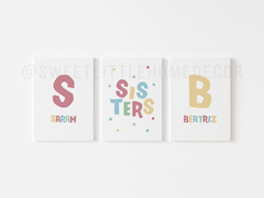 Placas Decorativas - Sisters