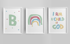 Quadros Infantil I Am Child Of God
