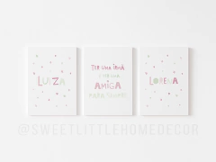 Placas Decorativas - Ter Uma irmã
