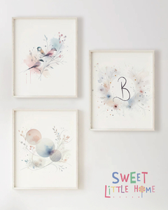 Quadro Infantil Passarinho Meu Jardim