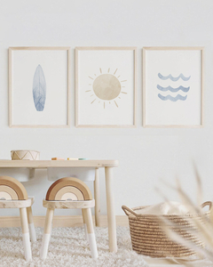 Conj Quadro Surf Infantil