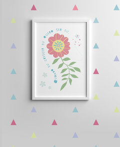 Quadro Decorativo Para Quarto de Bebê - Quando Eu Crescer - comprar online