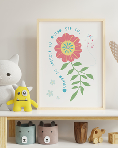 Quadro Decorativo Para Quarto de Bebê - Quando Eu Crescer