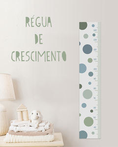 Régua De Crescimento Bolas Happy Place Boy