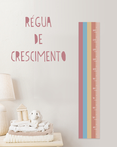 Régua De Crescimento Arco Iris