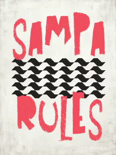 Placa Decorativa - Sampa Rules - comprar online