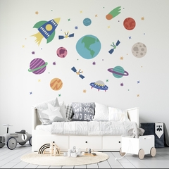 Kit Adesivos Planetas