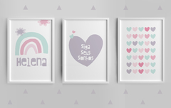 Conjunto Quadros Helena - Siga Seus Sonhos