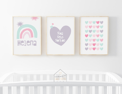 Conjunto Quadros Helena - Siga Seus Sonhos - comprar online