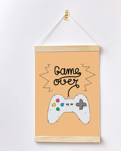 Flâmula Decorativa para Quarto Infantil - Vídeo Game -  Sweet Little Home Decor - Quadro Infantil Personalizados 