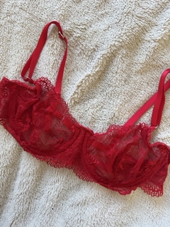 Corpiño rojo 85 - comprar online