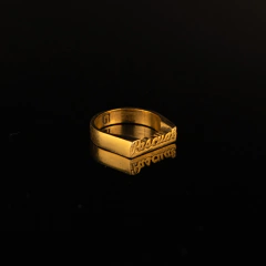 Anillo nombre personalizado