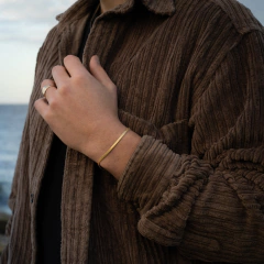 Pulsera Serpiente Fina - Golden Luxury