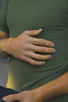 Anillo Cuadrado CZ
