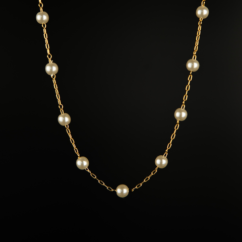 Cadena Choker con Perlas - comprar online