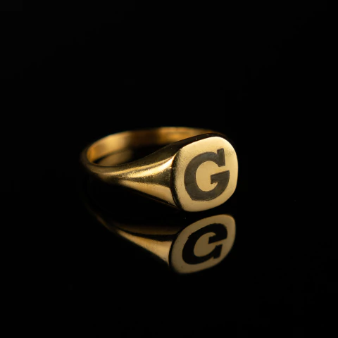 Anillo Sello Simple Grabado - comprar online