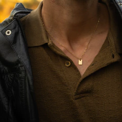 Medalla cuadrada Grabada - tienda online