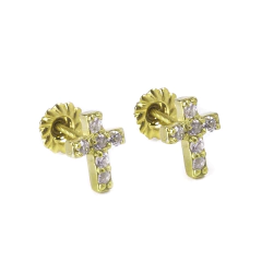 Arito cruz con piedras - comprar online