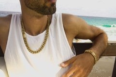 Cadena Ice Cuban GL - Golden Luxury